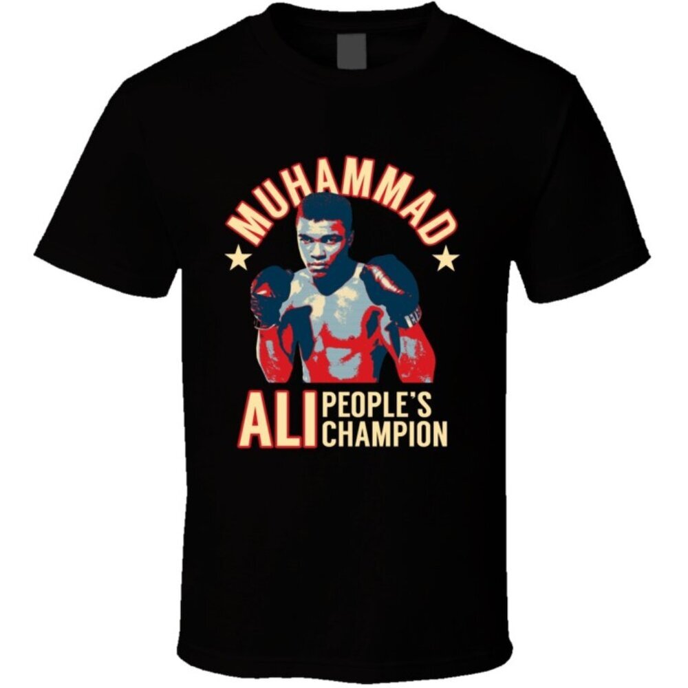 Muhammad Ali Peoples Champion Boxing Legend Fan Memorial Graphic T-Shirt 91